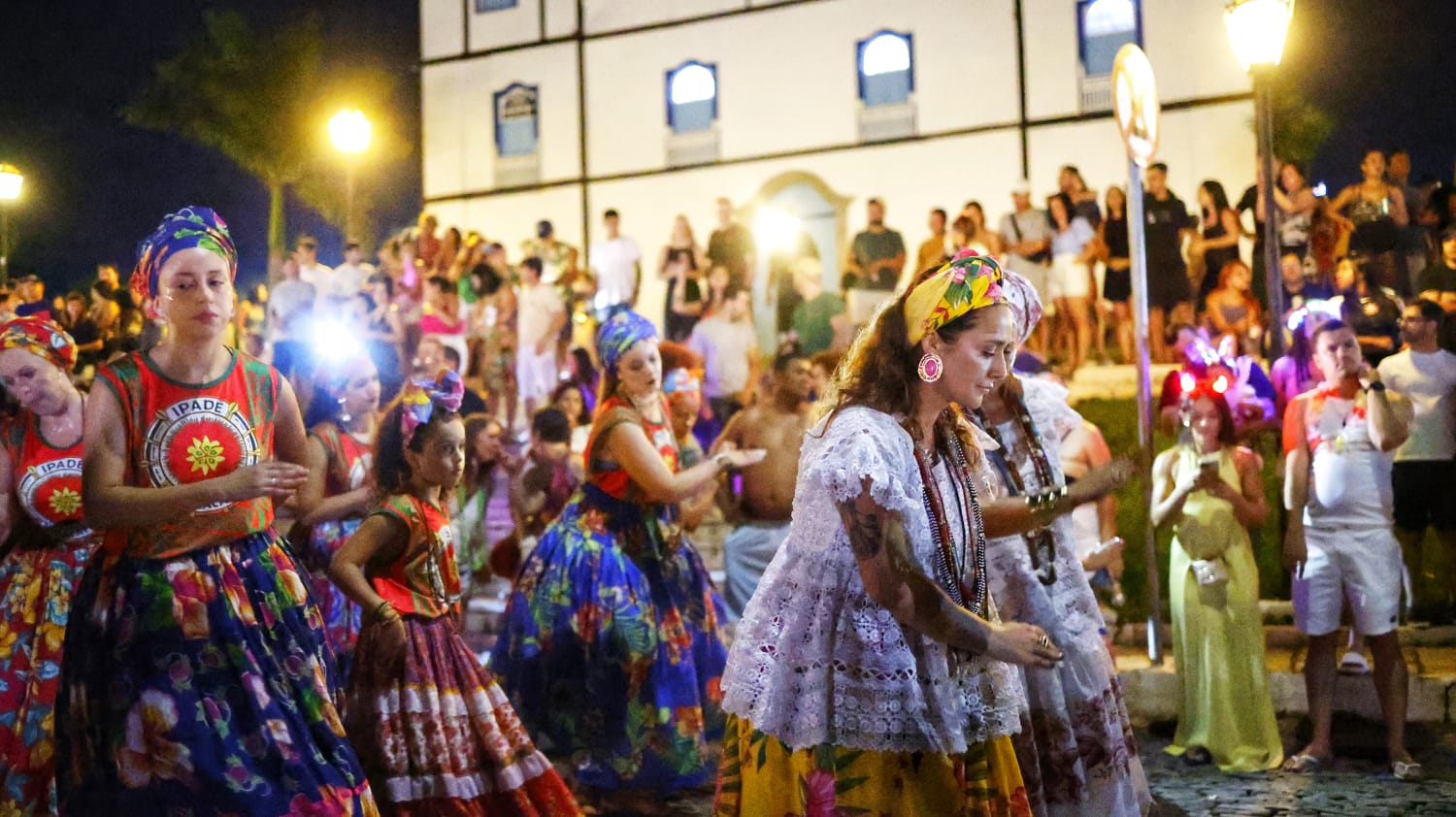 Festa no centro histórico